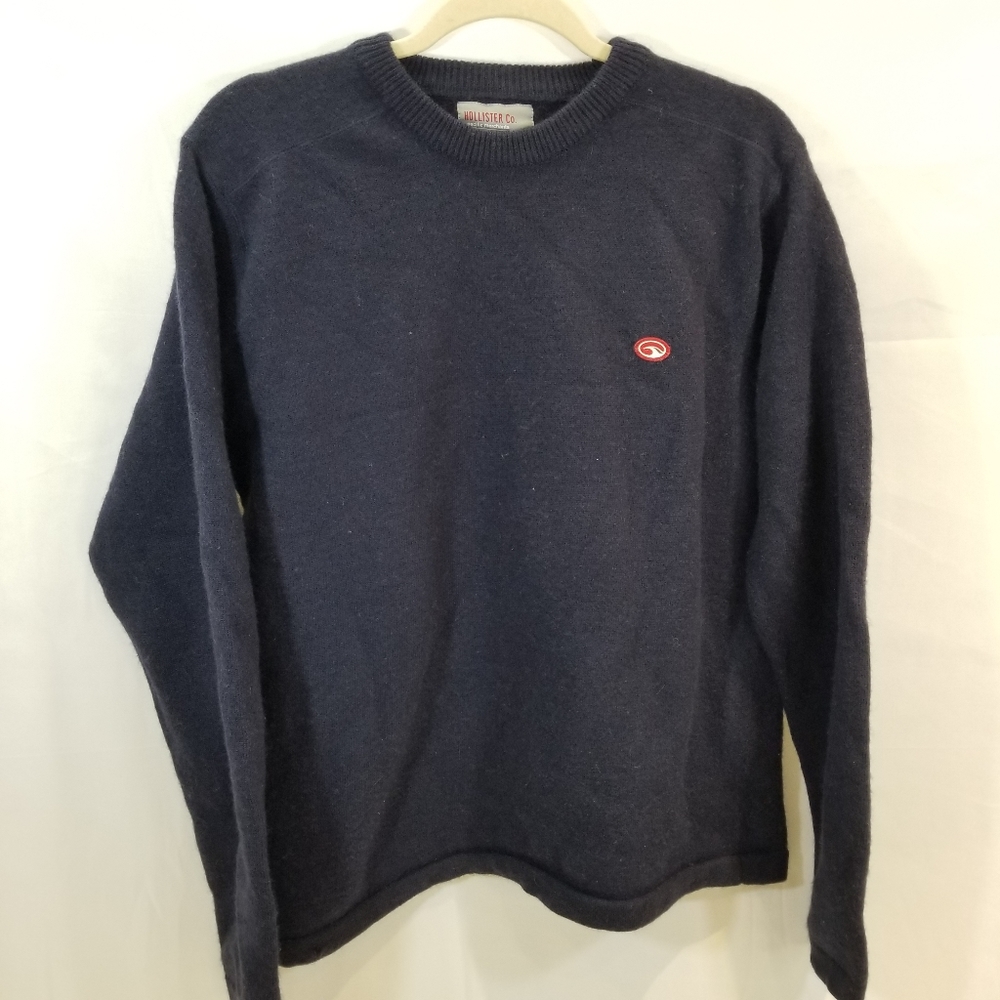 Hollister Blue Crewneck Sweater Large